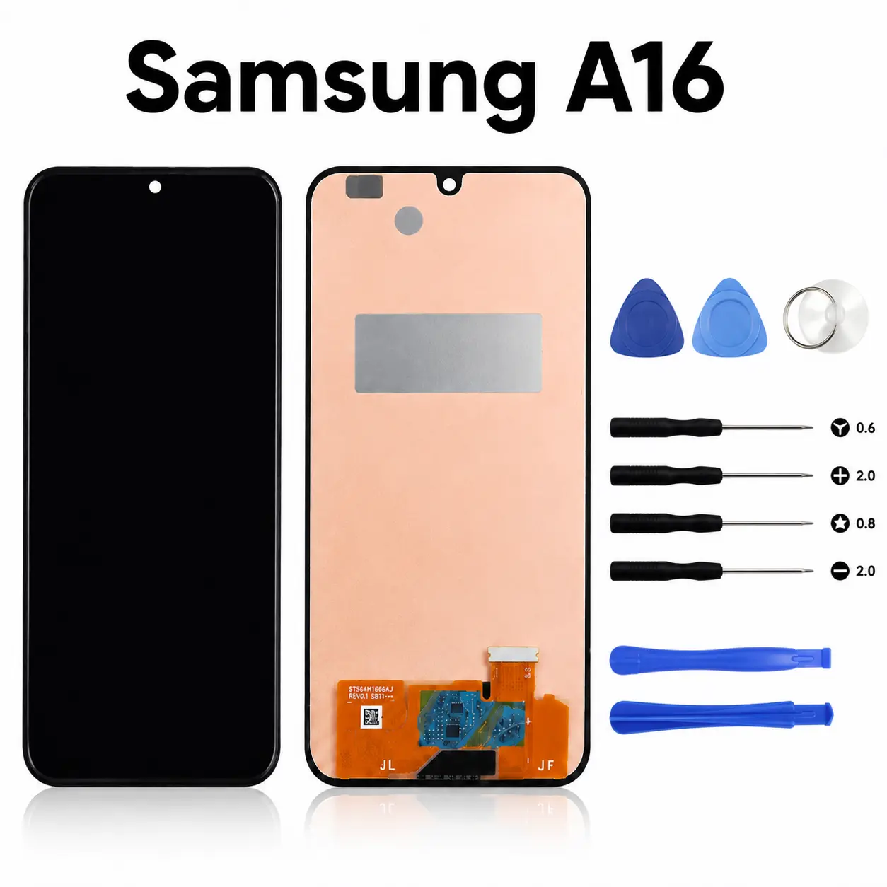 For Samsung Galaxy A16 4G/5G Incell LCD Display Touch Screen Frame Assembly