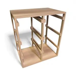 Compact Rack Shelf for Mini Totes from Home Depot or Lowes Tiny Teeny Storage Solution