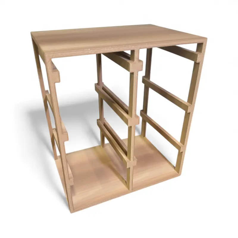 Compact Rack Shelf for Mini Totes from Lowes Tiny Teeny Storage Solution