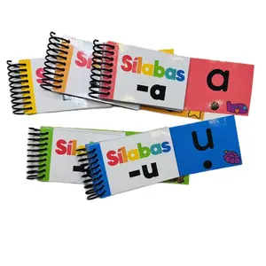 Spanish Syllables - Spanish Early Learning Decoding Books flip book
