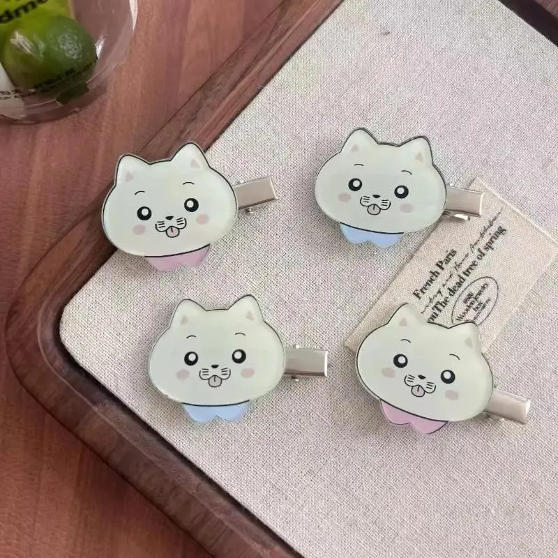 Unisex Kawaii Little Cat Hairclip Cosplay Headwear Anime The Summer Hikaru Died Style Hairpin Jewelry Hair Accessories Gift Prop