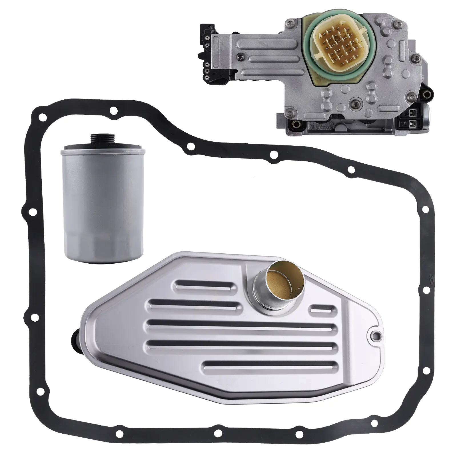 Transmission Shift Solenoid Set compatible for Dodge Chrysler Ram Jeep Commander 52119435AF
