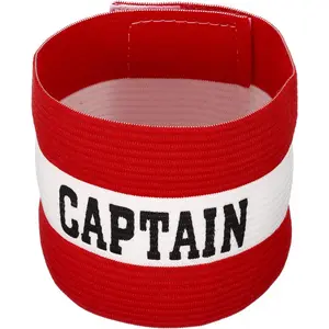 Captain's Armband, Elastic Arm Band for Soccer Training