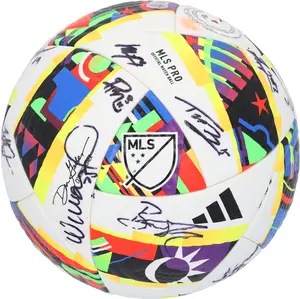 San Jose Earthquakes Autographed Match-Used Soccer Ball from the 2024 MLS Season with 21 Signatures - AE18355 - Fanatics Authentic Certified
