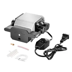 VEVOR Air Assist, Adjustable 30 L/min Airflow, Air Assist Pump Kit for Laser Cutter and Engraver, Clear Smoke and Dust, Reduce Surface Temperature, Shield Laser Lens, for Laser Engraving Wood Metal