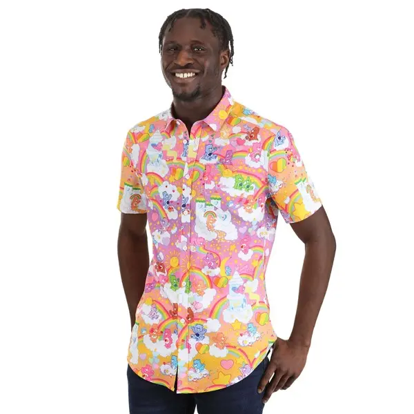 Adult Rainbows and Sunshine Care Bears Shirt