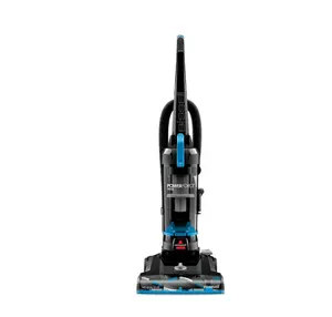 BISSELL PowerForce Helix, Bagless, Upright Vacuum, Pet Friendly, Scatter-Free Technology, Helix Dirt Separation System, Lightweight, 3313, Blue & Black