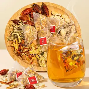 Chicory and Gardenia Herbal Tea Ready to Eat Convenient | a Natural Blend of Six Herbal Ingredients 100g per Pack Beverage Tea Variety Pack