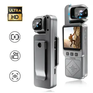 HD Pocket Camera Vlogging Camera for Photography HD Pocket Camcorder with WiFi Night Vision and Microphone for Beginners Digital Camera for Content Creators Premium Portable Camcorder