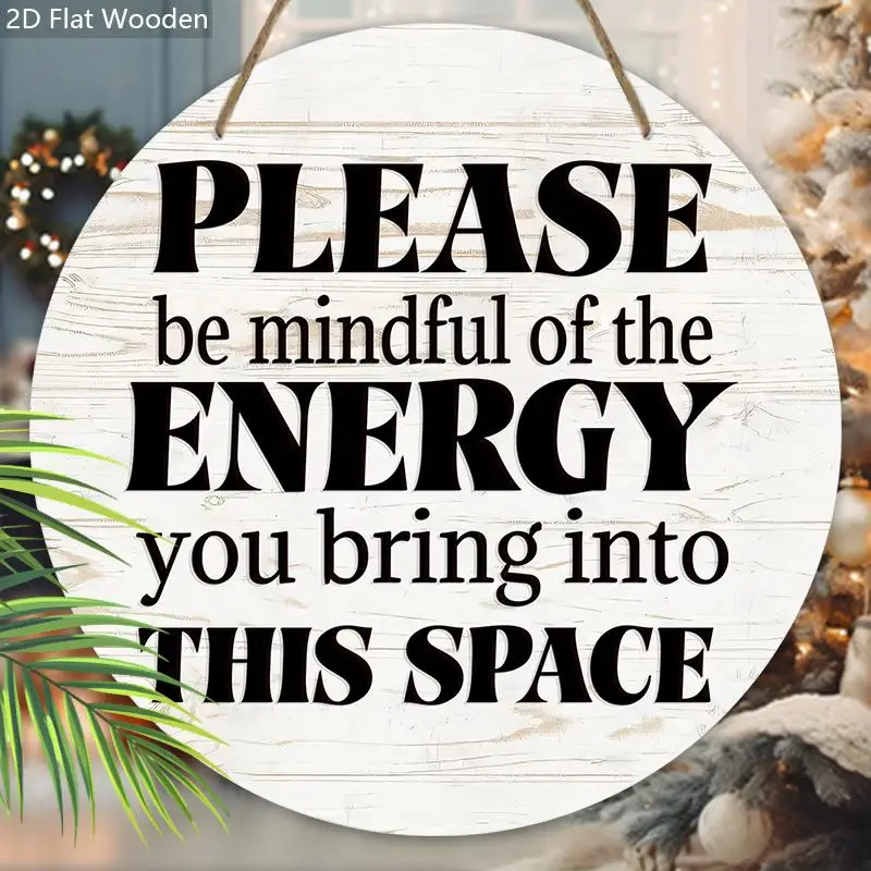 Wooden Hanging Sign, 1 Count Letter Pattern Hanging Ornament, Hanging Decoration for Home Office Door Wall Dormitory