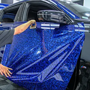 Carbon Fiber Pattern Car Sticker, Car Decals, Weather-Resistant Bubble-Free Application Car Sticker, No Residue Removal Stickers for Automotive Exterior Decoration