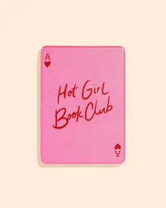 HOT GIRL BOOK CLUB CARD | KINDLE CASE