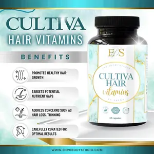 Cultiva Hair Vitamins Healthcare Fitness Natural Supplement Collagen