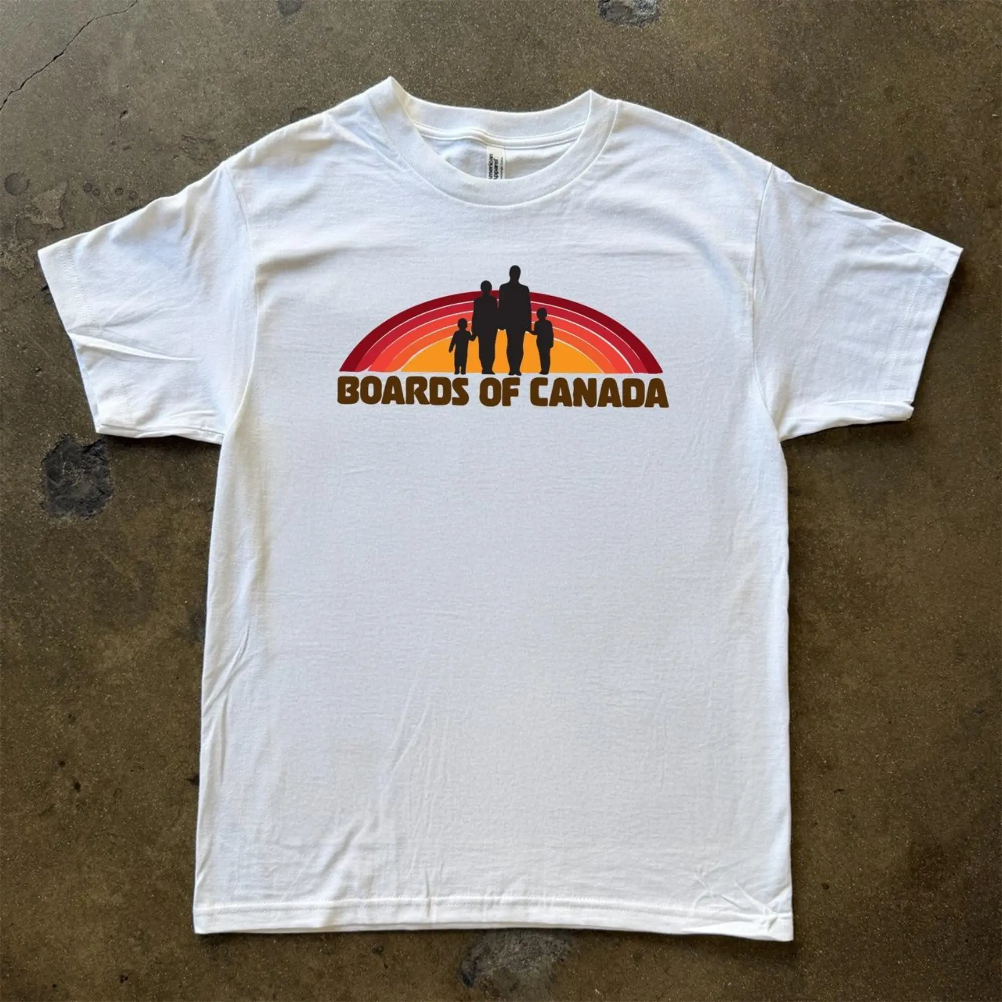 Boards of Canada Horizon Tee - Unisex Graphic T-Shirt 100% Cotton, Unisex Shirt Menswear Womenswear Streetwear Cotton Comfort