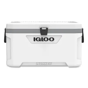 Igloo 385-50548 70 qt. Latitude Marine Ultra Series Cooler, Gray & White