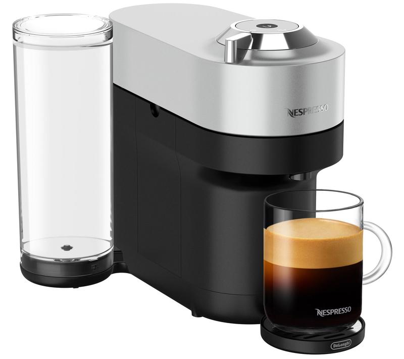 Nespresso Vertuo Pop+ Deluxe Coffee and Espresso Maker with Voucher for 50 Capsules