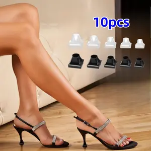 10 Pcs (5 Sizes) Heel Repair Caps Covers Replacement Tip Caps for Outdoor Weddings (black, White) Beauty & Personal Care Soft Footwear
