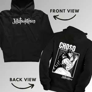 Choso Jujutsu Kaisen Hoodie Anime Sweatshirt Trendy Manga Clothing JJK Merchandise Unisex Casual Wear