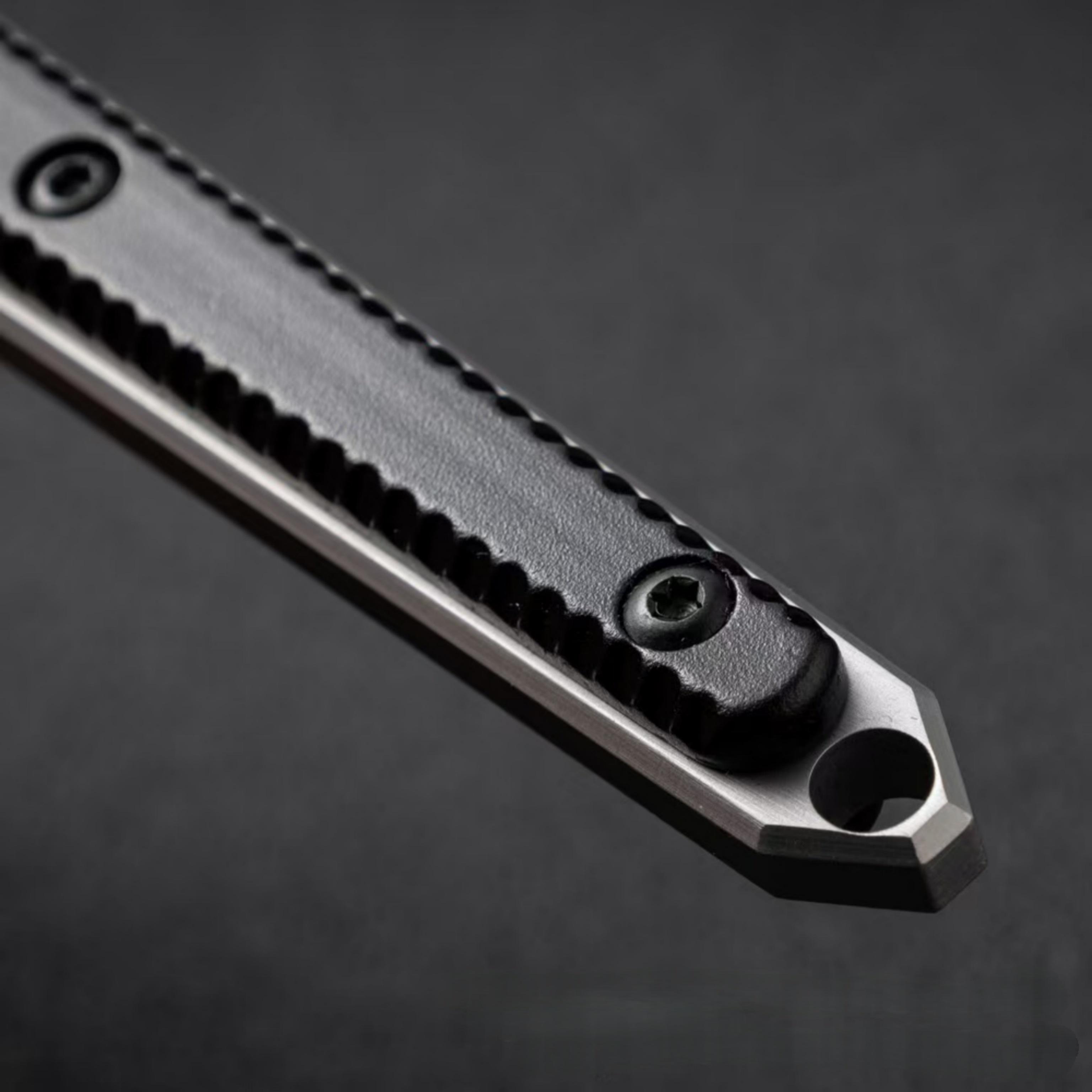 GZGY  Ice Pick Knife with K-Sheath  Kitchen & Ice Breaking Tool, Multi-Purpose Outdoor Knife, Stainless Steel Blade with Safe Sheath, Perfect for Camping, Fishing, Hiking, Kitchen & Gift for Men