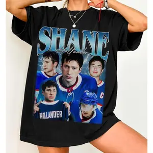 100% cotton Shane Hollander Vintage 90s T-Shirt, Queer Hockey Fan Unisex Tee, Unisex Shane Hollander Bootleg Vintage