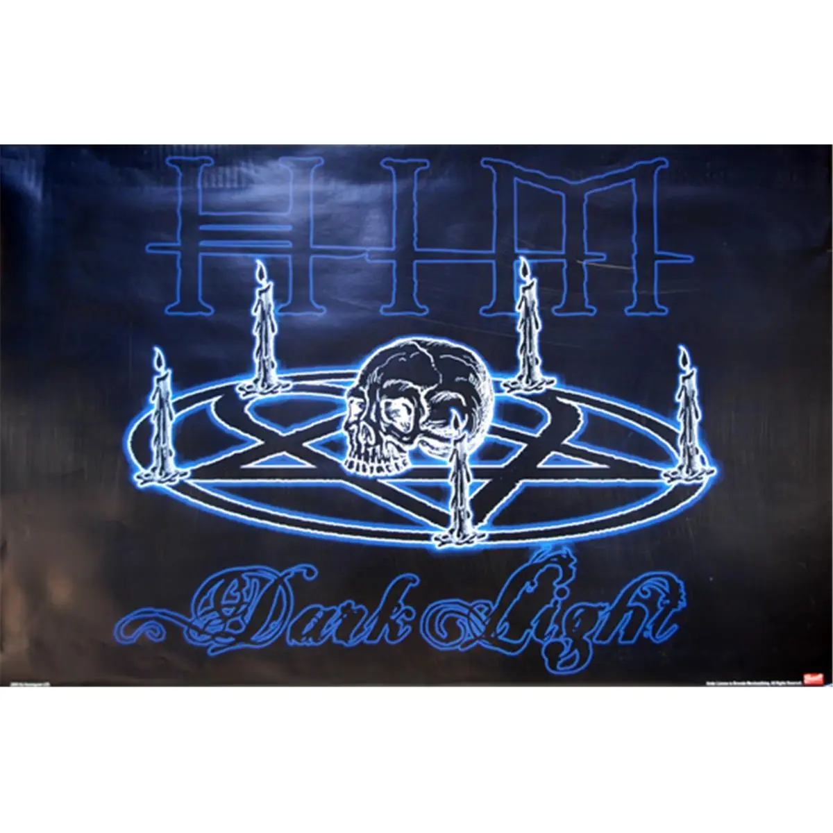 Hot Stuff Enterprise Z015-24x36-NA Him Light Skull Poster