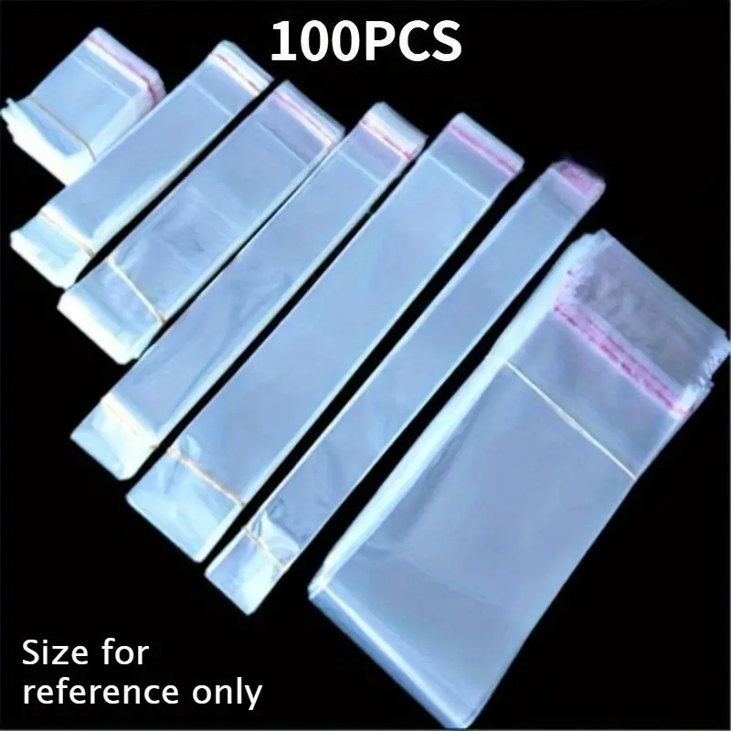 Self-adhesive bags, self-sealing pens, small bags, jewelry packaging, candy packaging, sealable gifts, resealable pack, biscuit packaging bags, Zipper Pouches, storage bags, Reusable Clear Plastic