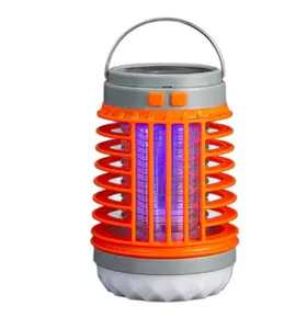 New LED electric shock mosquito killing light outdoor USB charging lighting mosquito trap home silent mosquito repellent