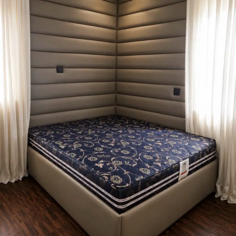 Vita foam Semi orthopedic mattress 10" and bed frame