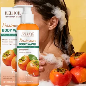 Persimmon Refreshing Shower Gel, Containing Aloe Vera, Persimmon Extract, Cleanses The Skin While Moisturizing, Making It Appear Smoother And More Delicate. It Deeply Cleanses The Skin, Leaving It Fresh, Comfortable, And Hydrated