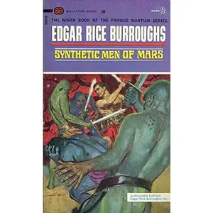 USED-Synthetic Men of Mars #9 (Ballantine U2039) 1967 (John Carter of Mars Martian Series, Third Printing Volume #9) by Edgar Rice Burroughs (Paperback)