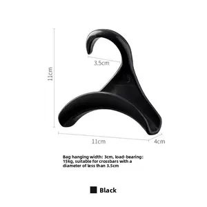 Arch Bag Holder for Closet Rod - Multifunctional Purse Hanger Organizer for Handbags, Scarves, Belts & Hats, Space Saving Wardrobe Rack, No Punching Required