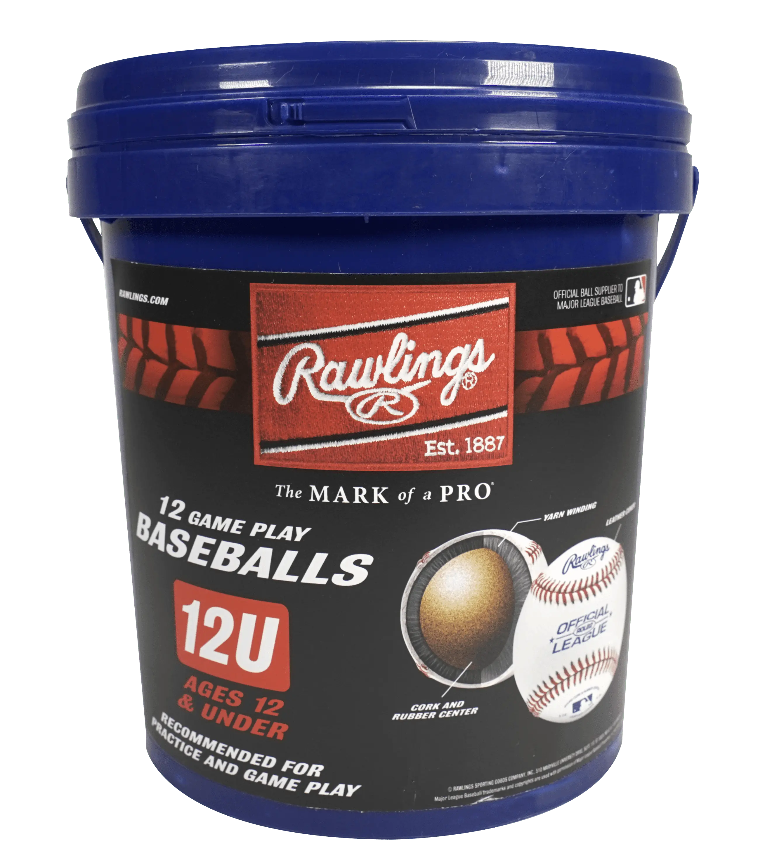 Rawlings | Official USSSA ROLB1 Competition Grade Baseball | USSSA | 1 Count