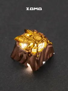 ZOMO Fantastic Beasts Series Aluminum Keycap Translucent 3D Metal Keycaps for Mechanical Keyboards