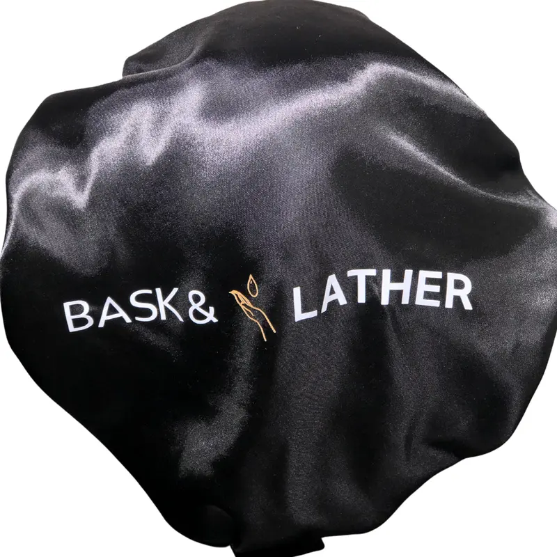 Double-Satin Lined Frizz Hair Bonnets to Prevent Tangling & Increase Hydration - Available for Mommy & Child Haircare Adjustable Heatless
