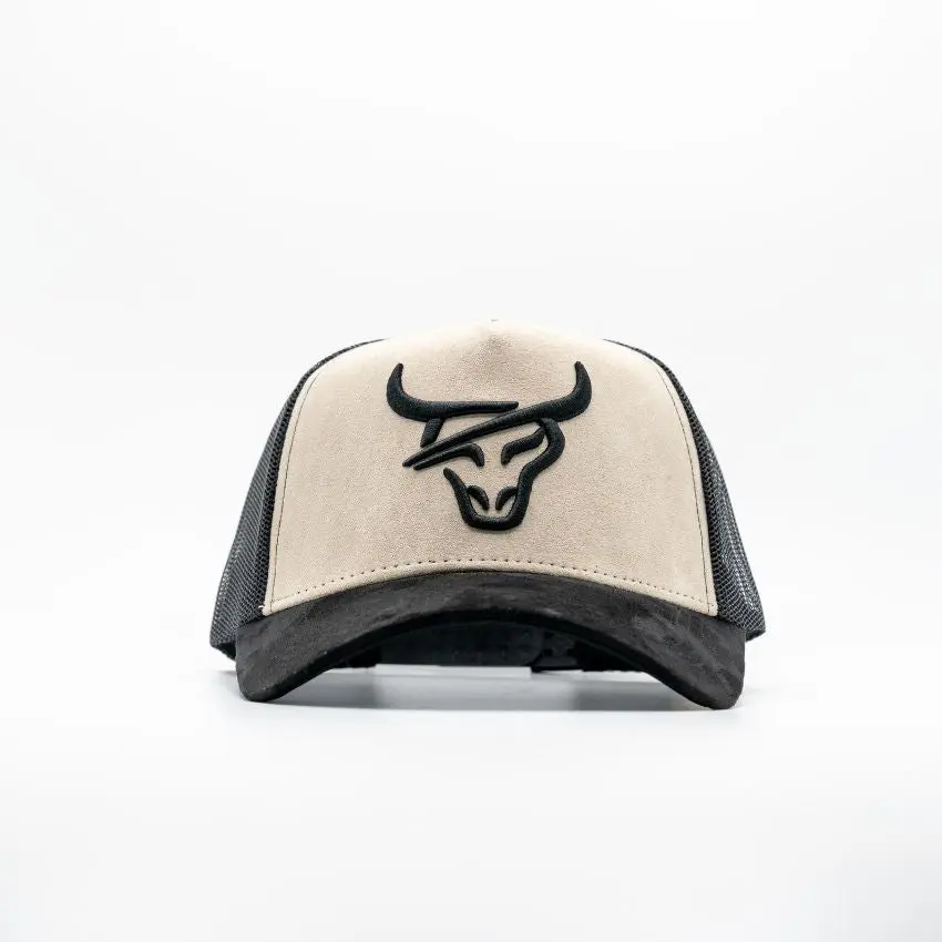 HONKER BULL HAT KHAKI/BLACK - MESH