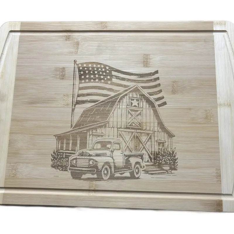 Cutting board laser engraved Chopping