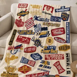 I'm The Problem Blanket Soft Throw, Cowboy Blanket, Gift For Her, Gift For Him, Birthday Gift