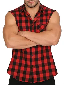 Men's Casual Sleeveless Shirt, Loose-Fitting Breathable Design, Perfect for Daily Wear & Comfortable Fit, Ideal for Everyday