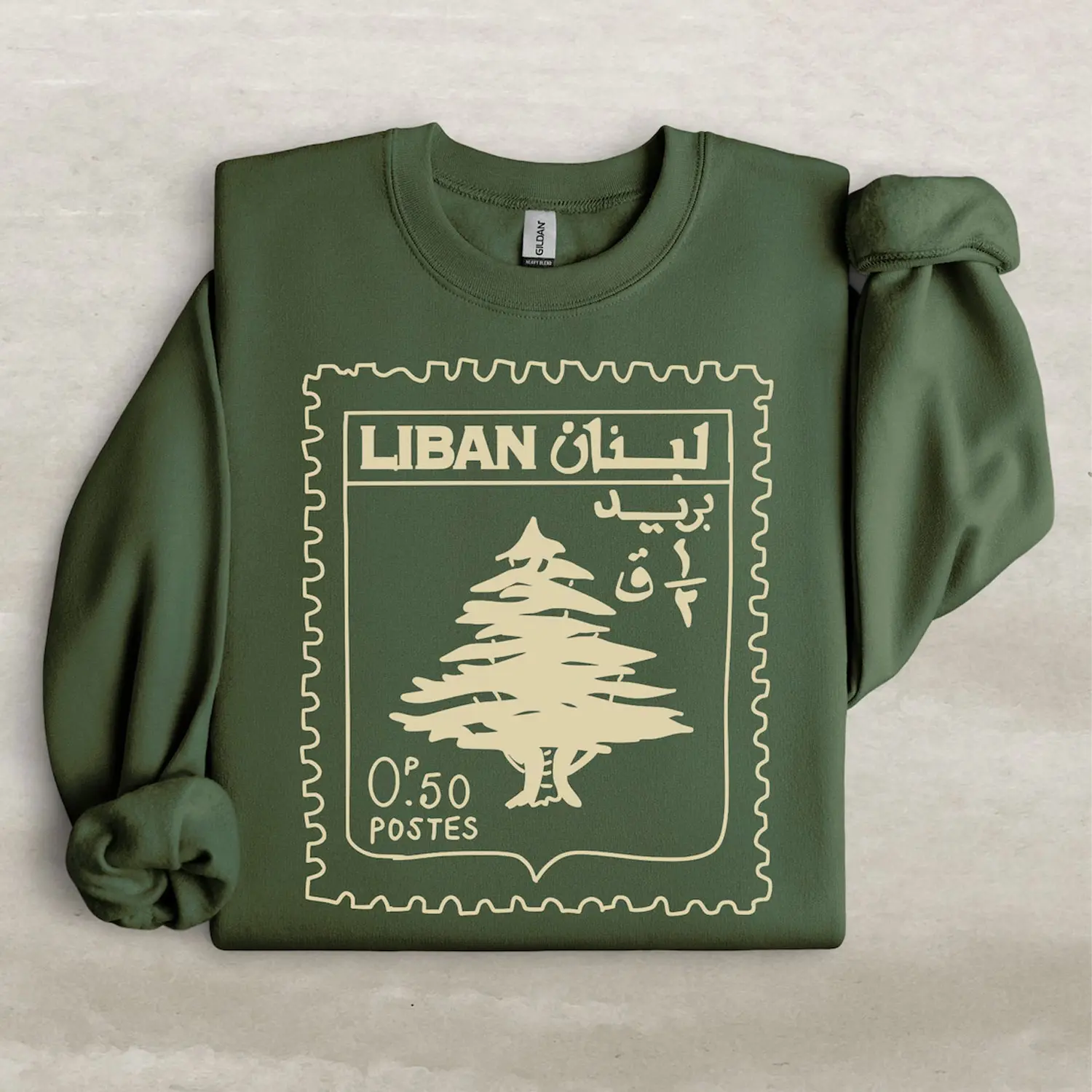 Lebanon Vintage Sweatshirt, Support Lebanon Sweater, Beirut Map Crewneck, Lebanese Flag Pullover, Free Palestine Sweatshirt, Lebanese Activist Gift