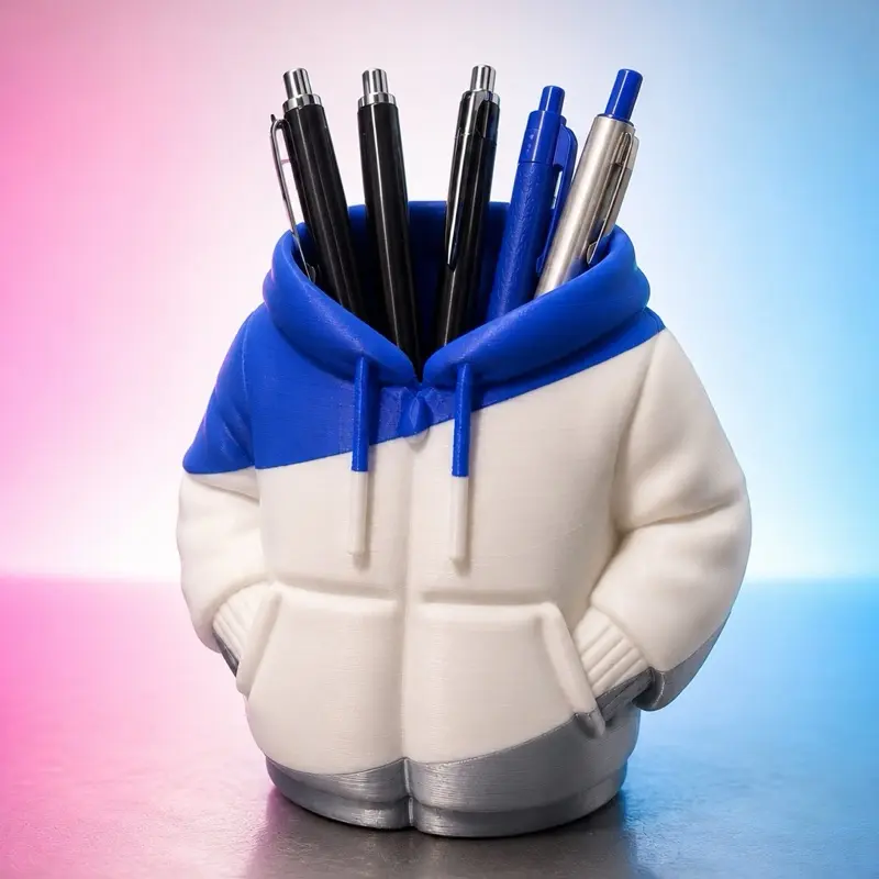 Cozy Hoodie Pen Holder