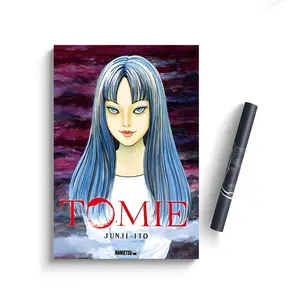 J-Junji Ito T-Tomie Poster Self-Adhesive Waterproof Art Sticker, Aesthetic Minimalist Wall Poster for Coffee Shop, Bar & Home Room Decor