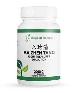 Health Herbal-Ba Zhen Tang/Eight Treasures Decoction 100 Capsules 5:1 Herbal Extract Classic Tonic for Energy Vitality & Nourishment