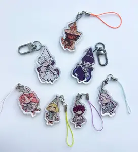 Witch Hat Atelier Acrylic Keychains - Qifrey, Olruggio, Coco, Tetia, Agott, Richeh, Custas