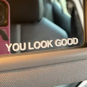 You Look Good Car Mirror Sticker
