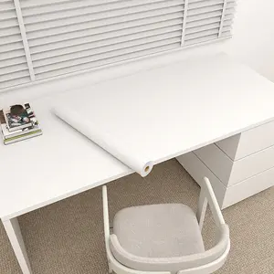 Self-Adhesive Matte Color Wall Sticker Roll, Removable Contact Paper for Living Room Kitchen Bedroom Dorm Decor, Furniture Renovation