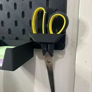 Pegboard Small Shelf Utility Tool Storage Organizer Wall Mounted Space Saving Rack for Garage Workshop Desk Hardware Small Parts Craft Supplies Organizing Shelves