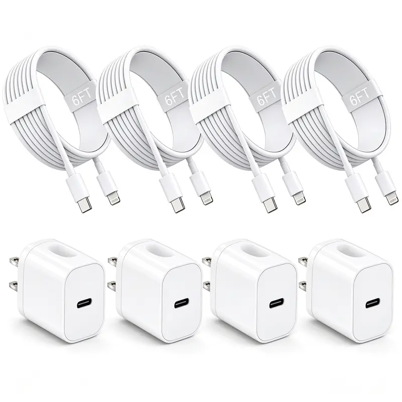 20W PD Fast Charging Wall + 6FT Type- to Lightning Data Cable, Efficient Charging, Compatible with 14 Pro Max/14 Pro/14 Plus/14/13/12/11/XR/XS Max/8/7 Plus, PD Power Adapter cable kit super type