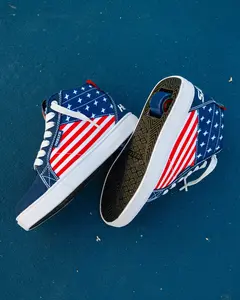Red White and Blue Skate Shoes | Heelys Shoes for Kids and Adults
