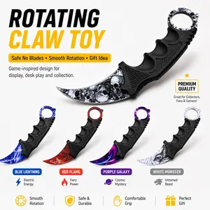 CS:GO & Apex Legends Replica Knife – Display Model with Solid Construction, Collector's Edition Prop, Unsharpened Design, Ideal for Cosplay, Gaming Memorabilia, and Safe Showpiece