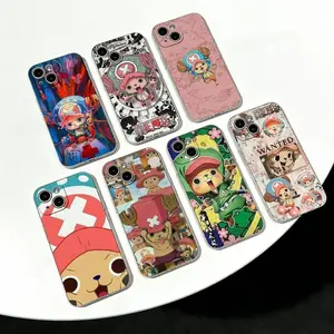 Tony Tony Chopper One Piece Ultra Clear TPU Case Slim Lightweight Cover For iPhone 17 16 15 14 13 12 11 Pro Max Plus Mini